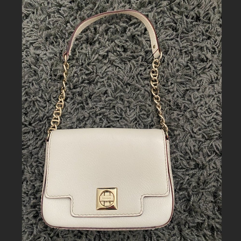 Kate Spade white purse